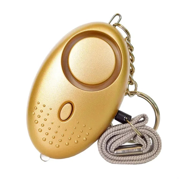 LED Light Emergency Self-Defense Alarm Keychain