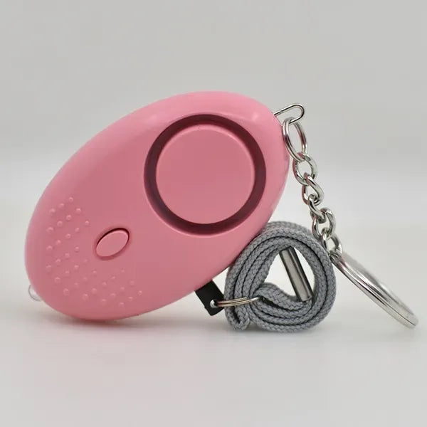 LED Light Emergency Self-Defense Alarm Keychain