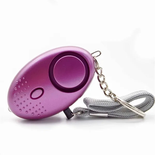 LED Light Emergency Self-Defense Alarm Keychain