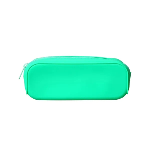 Silicone Zipper Waterproof Pencil Pouch