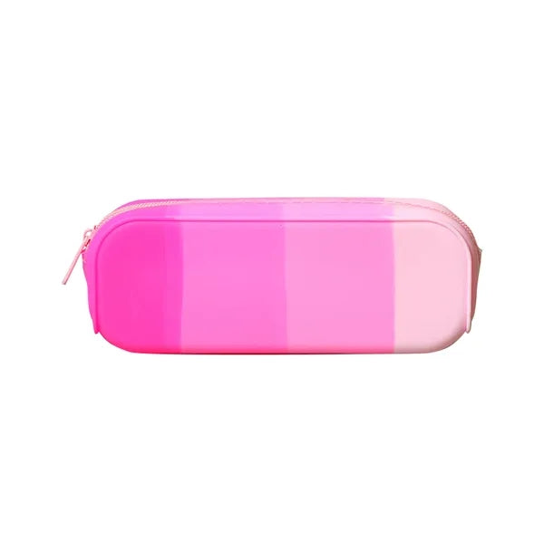 Silicone Zipper Waterproof Pencil Pouch