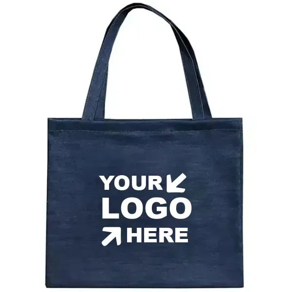 Denim Shopping Tote Bag