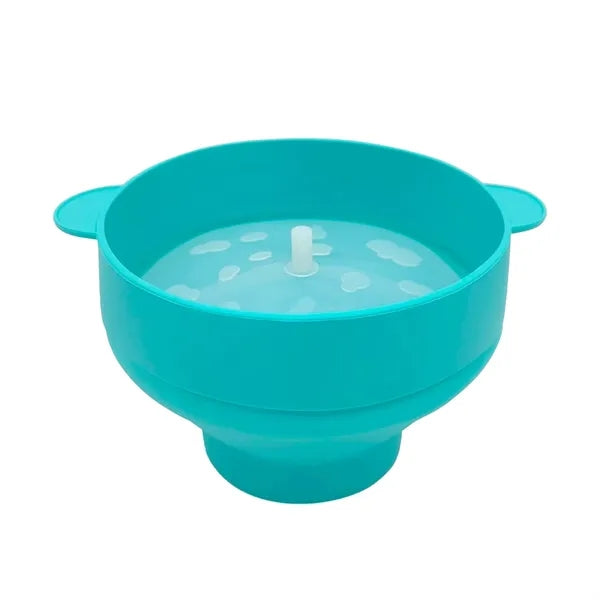 Collapsible Silicone Microwave Hot Air Popcorn Popper Bowl