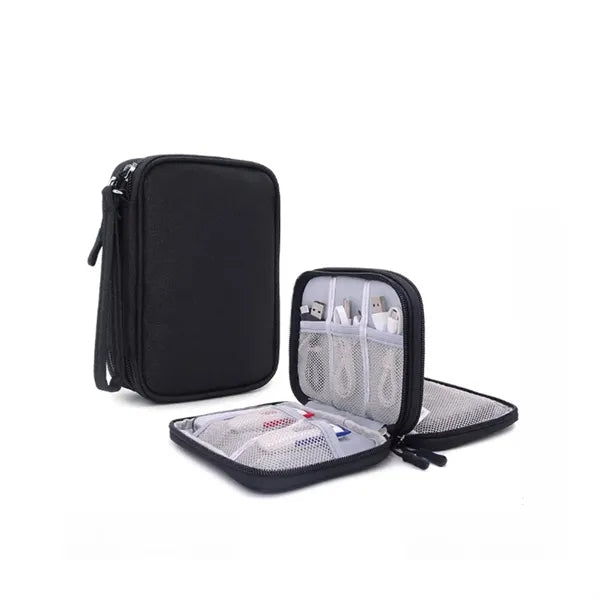 Portable Electronics Travel Organizer