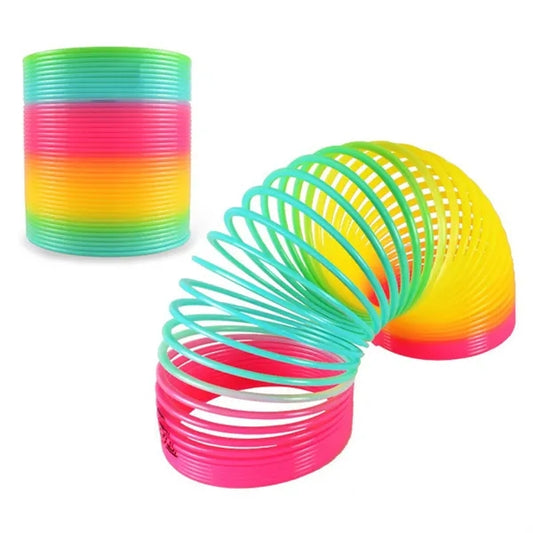 Round Plastic Spring Toy