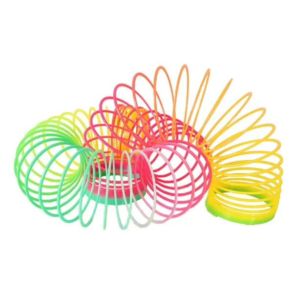 Round Plastic Spring Toy