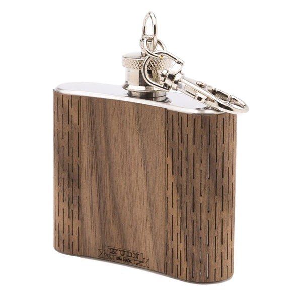 Wooden Keychain Flask 2 oz