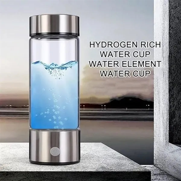 USB Rechargeable Ionized Hydrogen Water Bottle