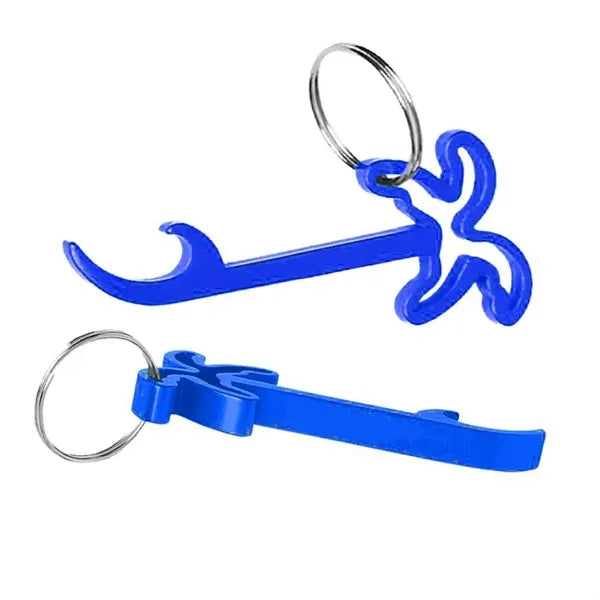 Engraved Palm Tree Bottle Opener With Key Ring