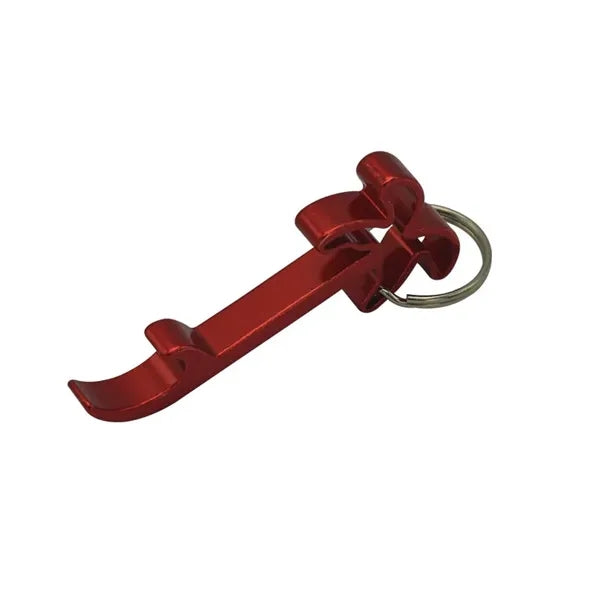 Engraved Palm Tree Bottle Opener With Key Ring