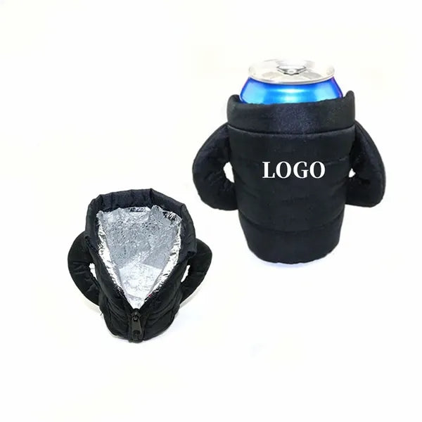 Jacket Shaped Beer Can Cooler