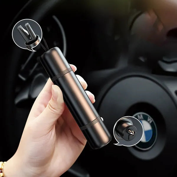 Mini 4-in-1 Car Safety Hammer