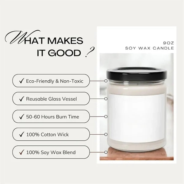 Promotions Eco Friendly Soy Wax Scented Candle