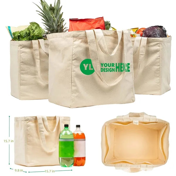 Canvas Grocery Bag