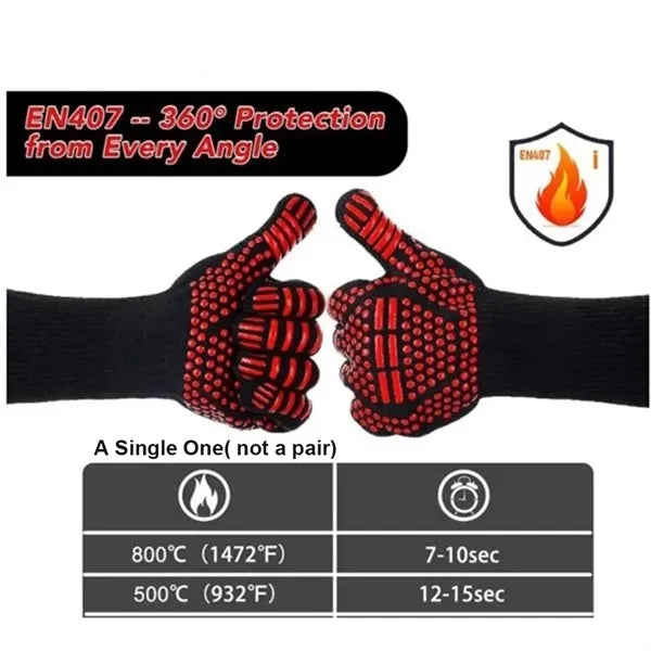 BBQ Grill Oven Gloves