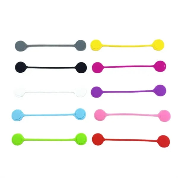 Silicone Magnetic Headphone Cable Ties Organizer