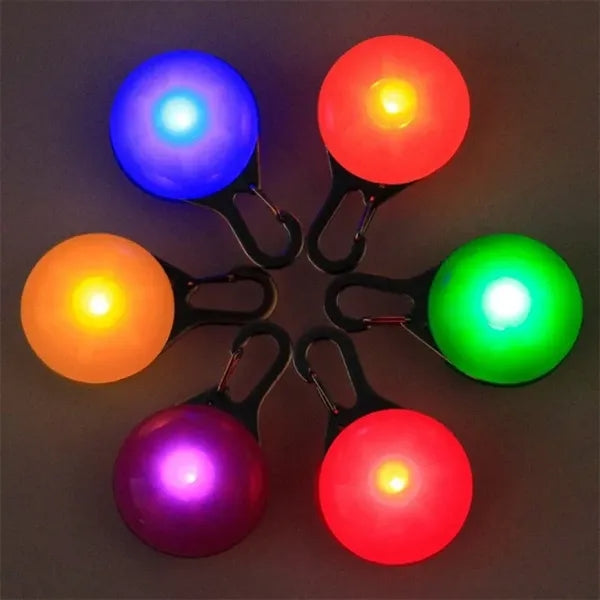 Night Walking Led Pet Collar Pendant Dog Lights