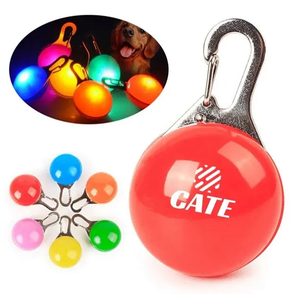 Night Walking Led Pet Collar Pendant Dog Lights