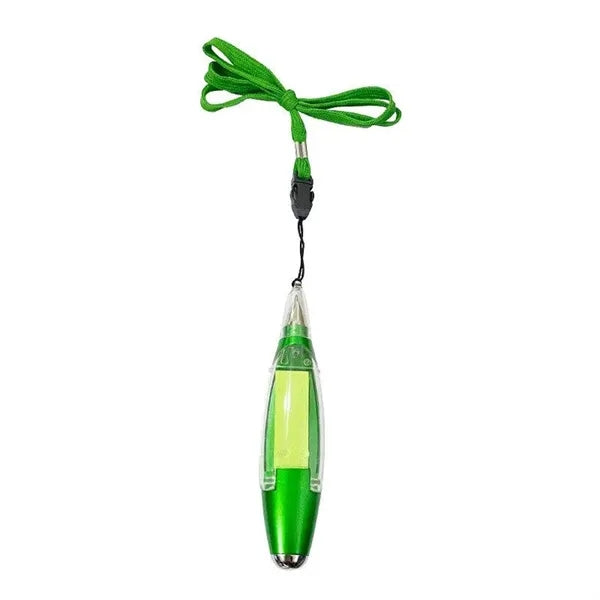 4 In 1 Multi-functional Lanyard Pen With Sticky Note