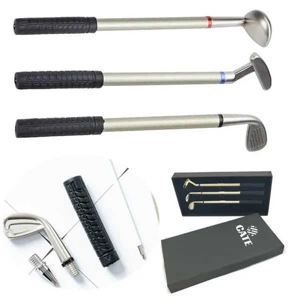 Premium Office Ballpoint Golf Pen Gifts Set