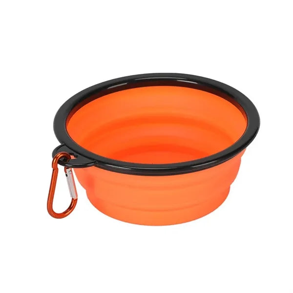 Foldable Silicone Collapsible Pet Bowl