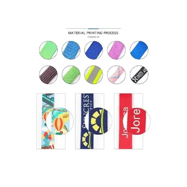 Cusotm Printing Sublimation Lanyard