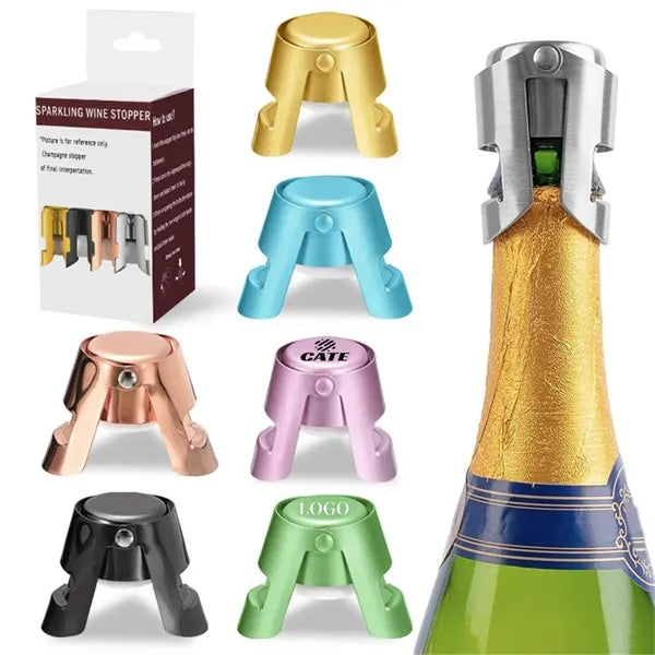 Durable Stainless Steel Champagne Cork Stopper