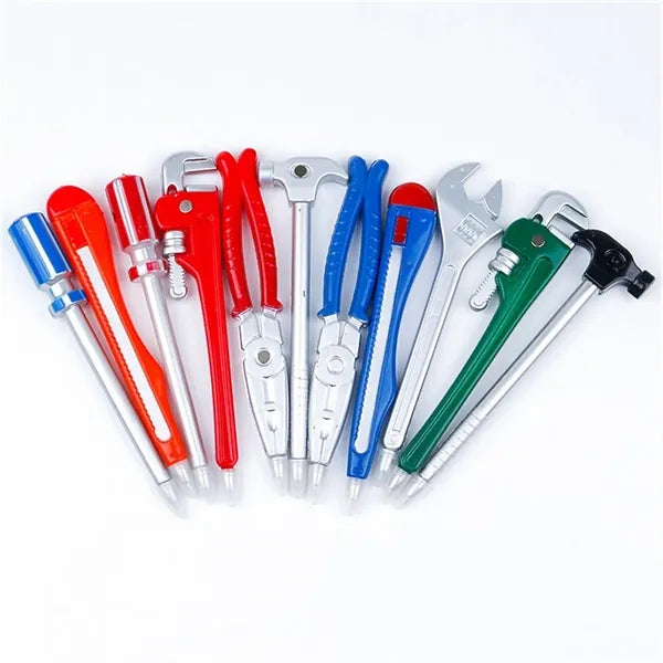 Novelty Tool Ballpoint Pens Knife Hammer Screw Driver
