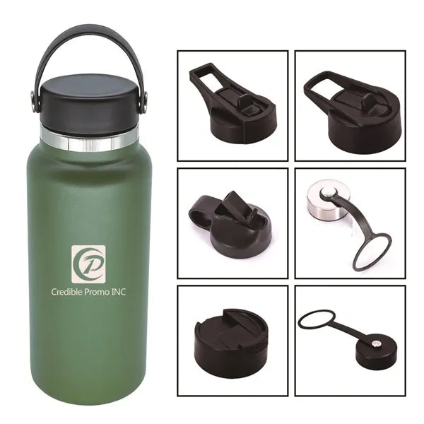 32oz Stainless Steel Vacuum Insulated Sports Bottle