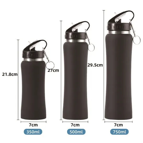 Insulated Stainless Steel Sports Water Bottle 16 Oz