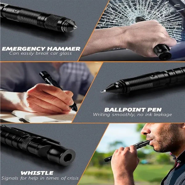 Multi-functional outdoor tactical pen