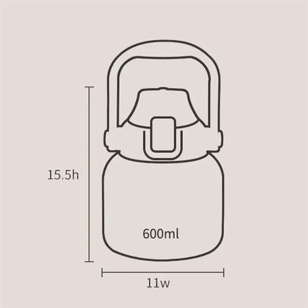 Stainless Steel Sports 27 oz Insulated Water Bottle Jug