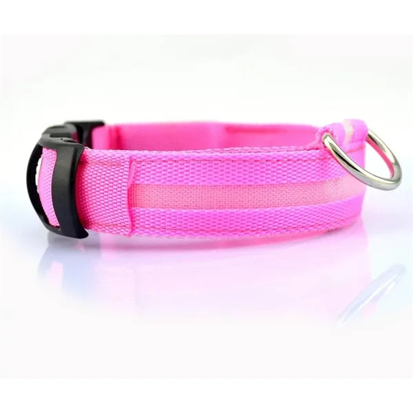 Rechargeable Glowing Pet Safety Collar