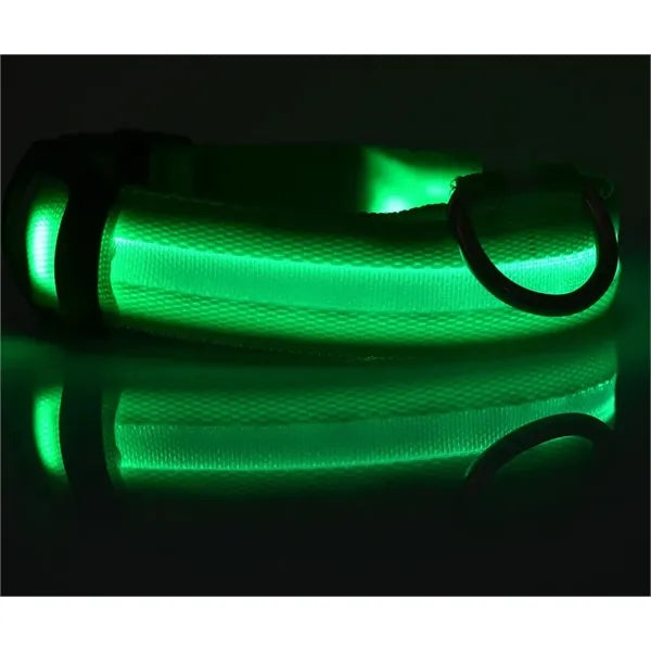 Rechargeable Glowing Pet Safety Collar