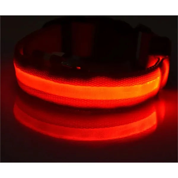 Rechargeable Glowing Pet Safety Collar