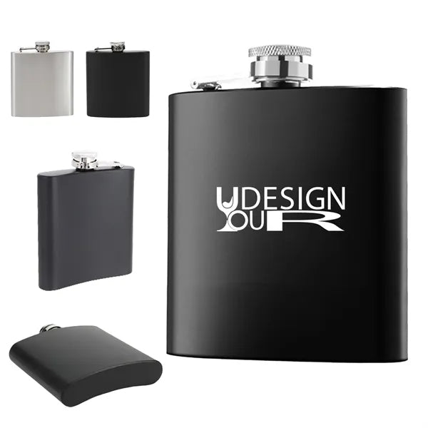 6oz Stainless Steel Flask