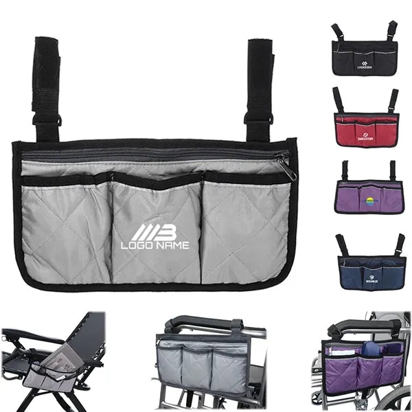 Wheelchair Storage Bag with Pouches