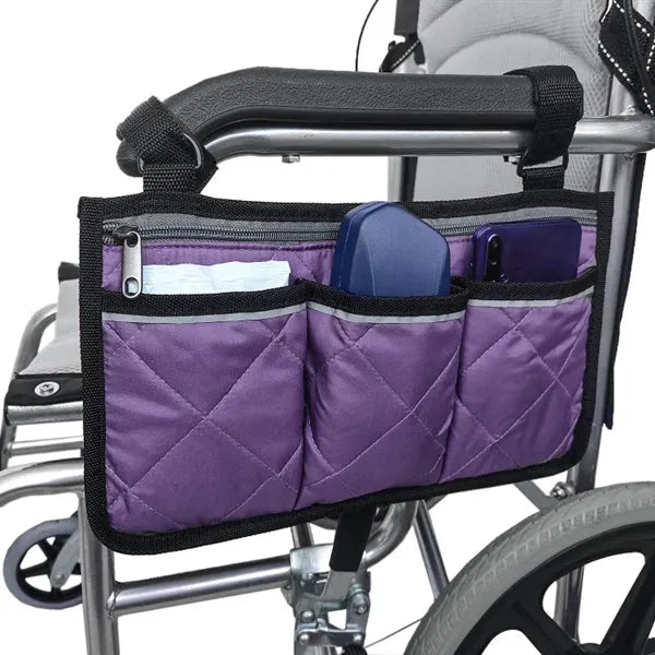 Wheelchair Storage Bag with Pouches