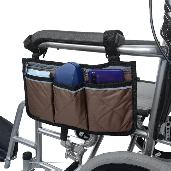 Wheelchair Storage Bag with Pouches
