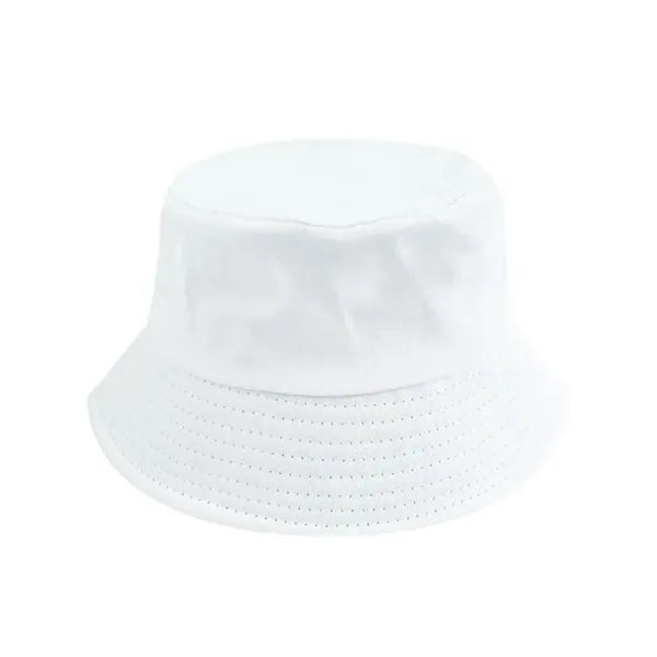 Foldable Cotton Reversible Wide Brim Bucket Sun Hat