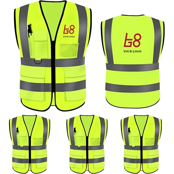 Reflective Vest Warp Knitted Fabric