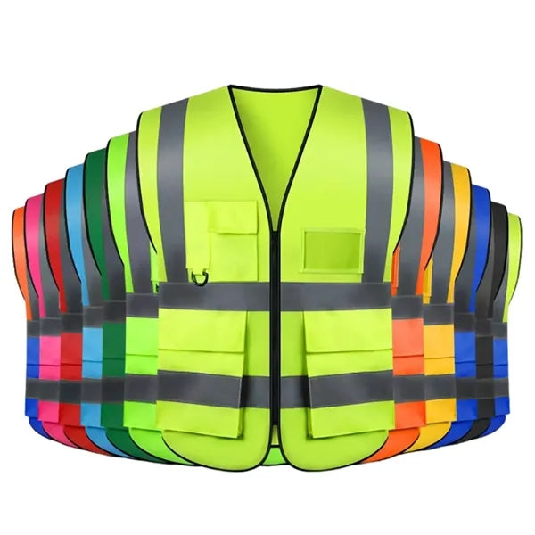 Reflective Vest Warp Knitted Fabric