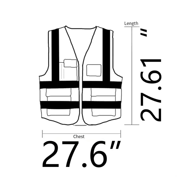 Reflective Vest Warp Knitted Fabric