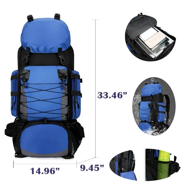 Large Capacity 90L Outdoor Sports Waterproof Backpack
