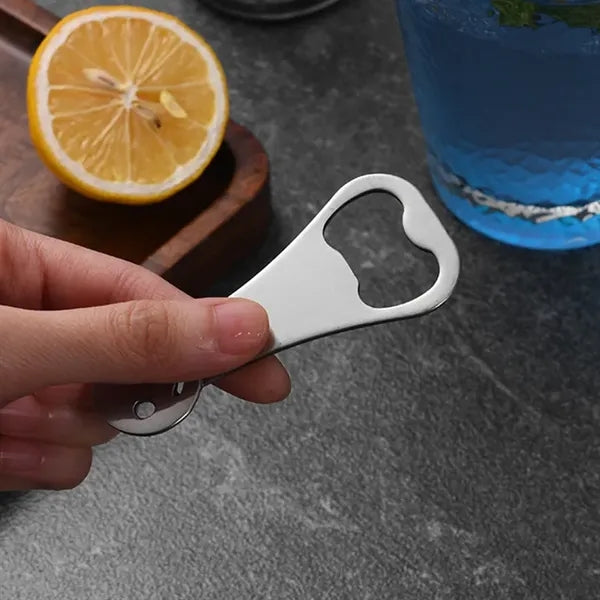 Smiley Face Bar Blades Stainless Steel Beer Openers