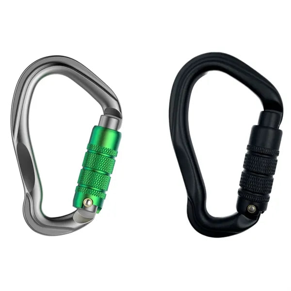 B Ring Triple Gate Aluminum Carabiner