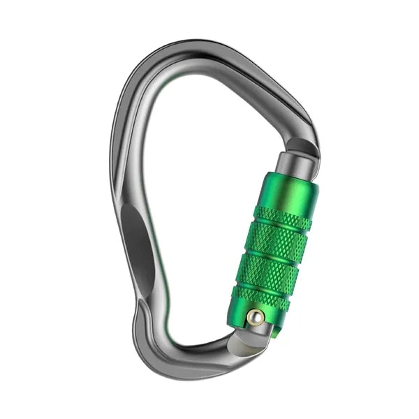 B Ring Triple Gate Aluminum Carabiner