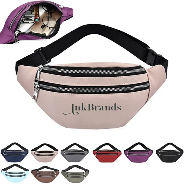 Fanny Pack Crossbody Bag Oxford Leisure Sports