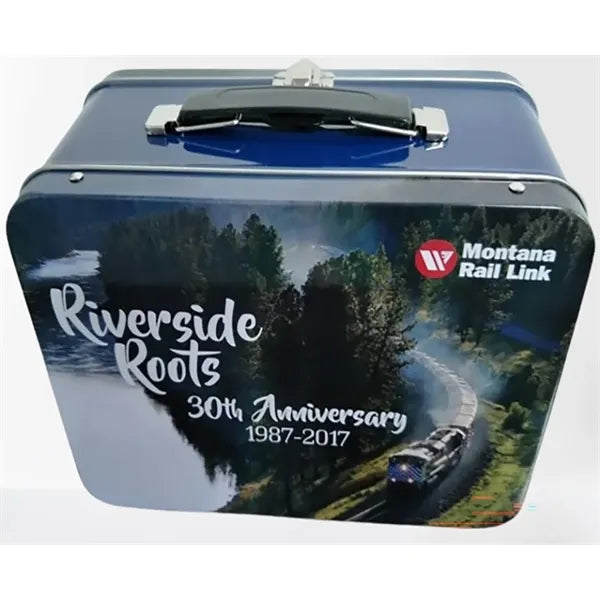 Retro Tin Lunch Box