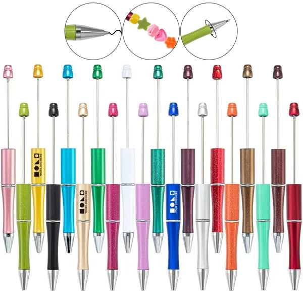Beadable Pens Creative Plastic
